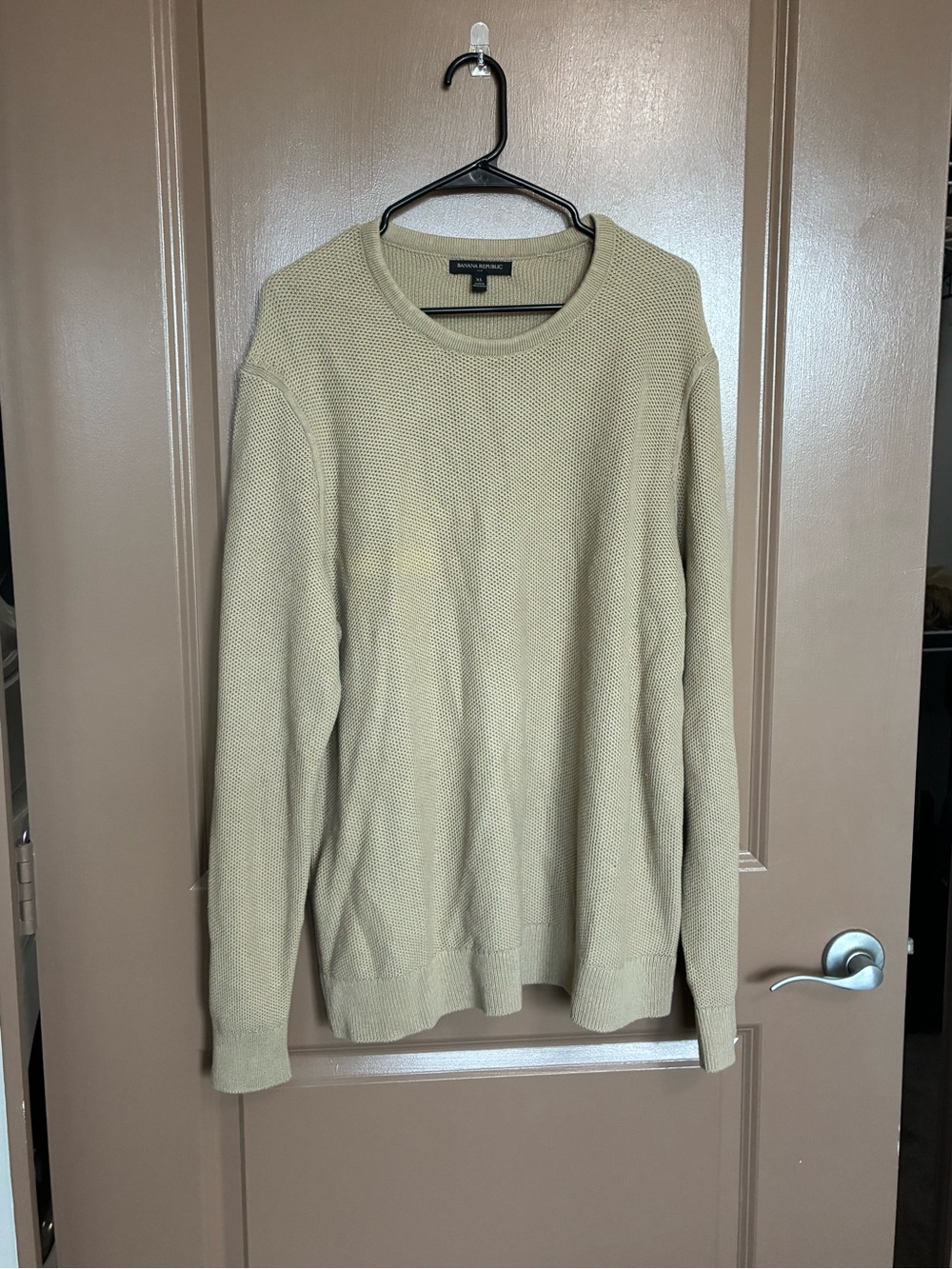 Banana Republic Men’s Crewneck Sweater - Light Tan